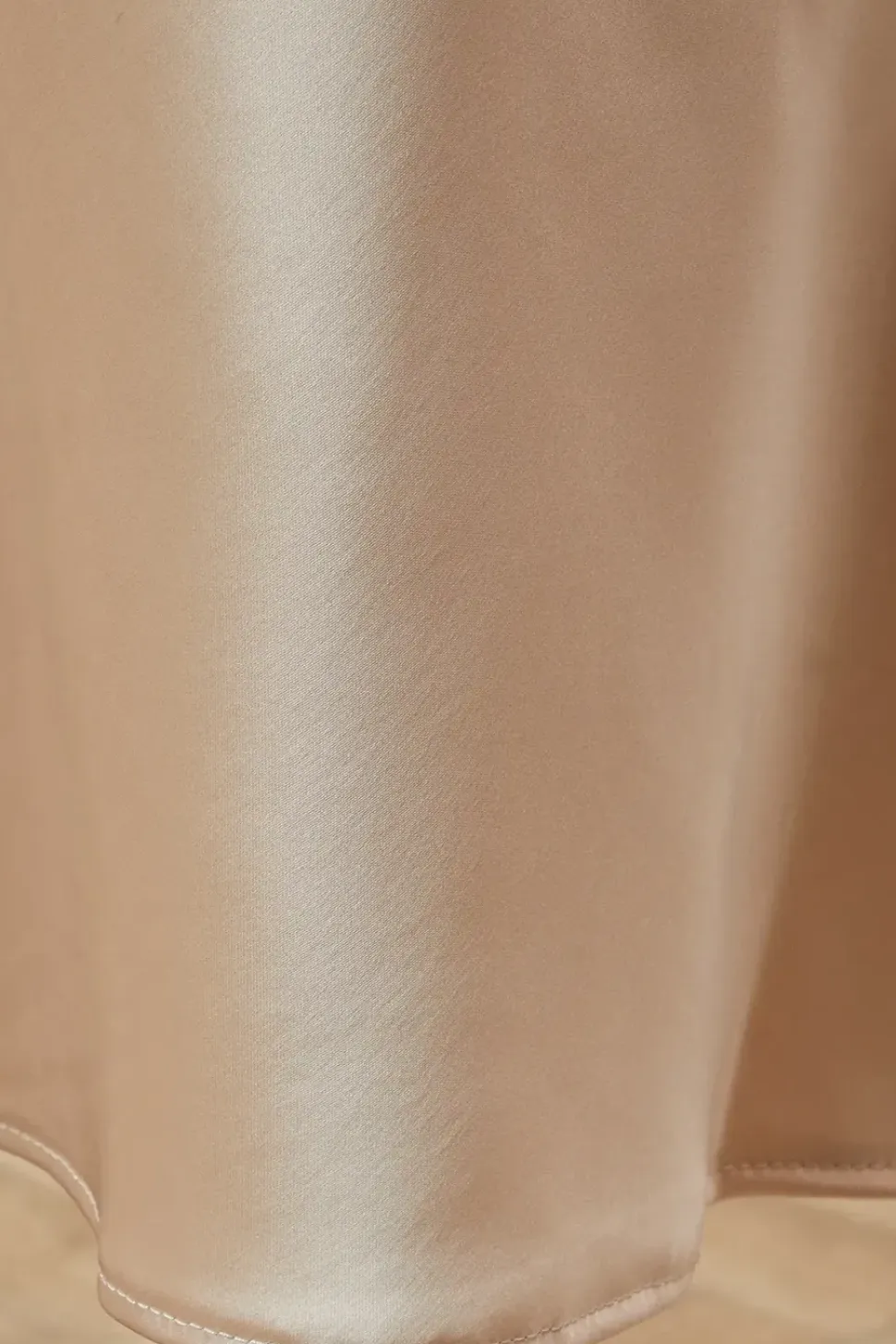 Satin Bias Cut Maxi Skirt