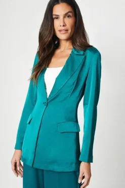 Satin Blazer