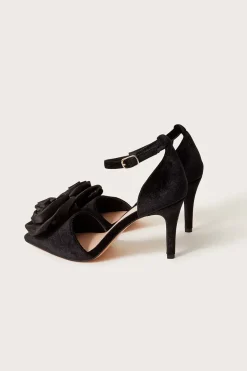 Satin Corsage Heels