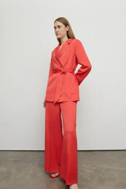 Satin Premium Wide Leg Trouser