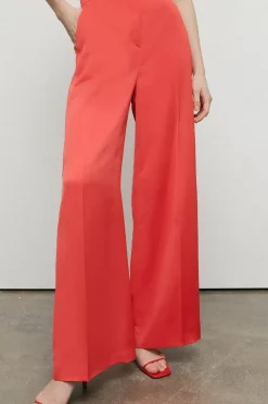 Satin Premium Wide Leg Trouser