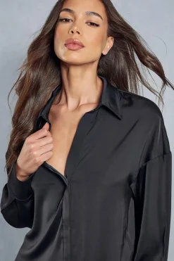 Satin Relaxed Shirt
