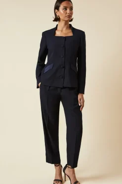 Satin Tapered Trouser