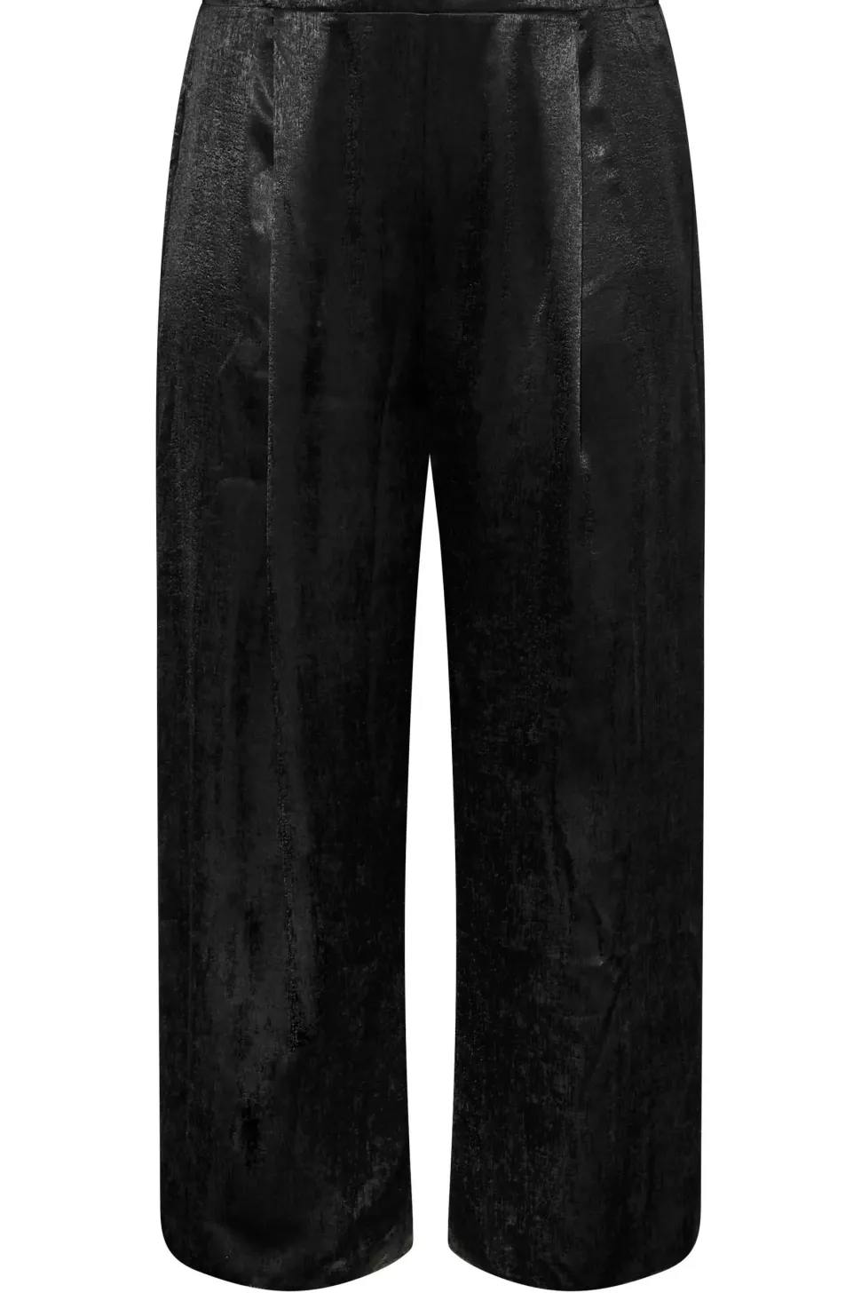 Satin Wide Leg Trousers