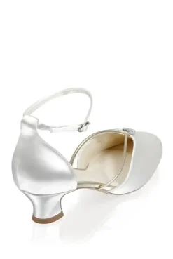 Satin 'Aliya' Two Part Vintage Shoe