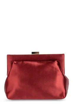 Satin 'Drury' Pouch Clutch Bag