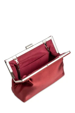 Satin 'Drury' Pouch Clutch Bag