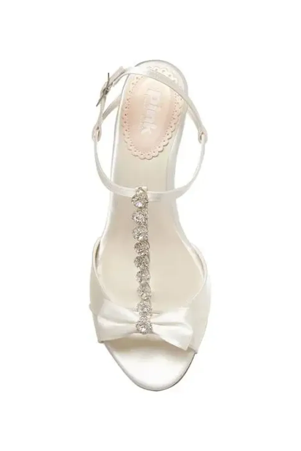 Satin 'Fantasy' Mid Kitten Heel T-bar Shoes