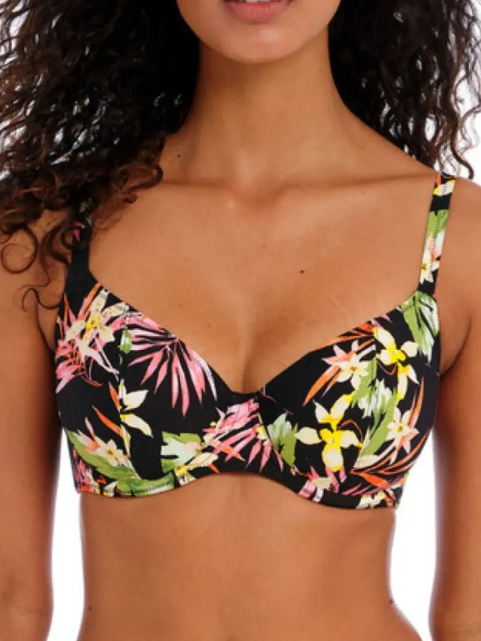 Savanna Sunset Plunge Bikini Top