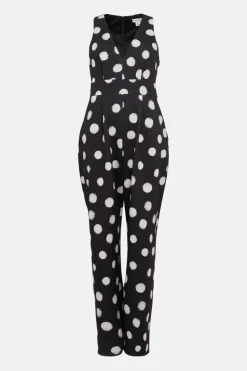 Scuba Spot V Neck Jumpsuit