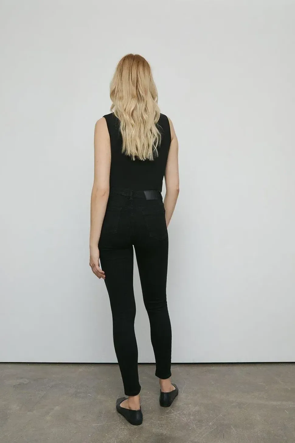 98s Denim Mid Rise Skinny Jean