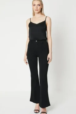 Seam Detail Flare Jean