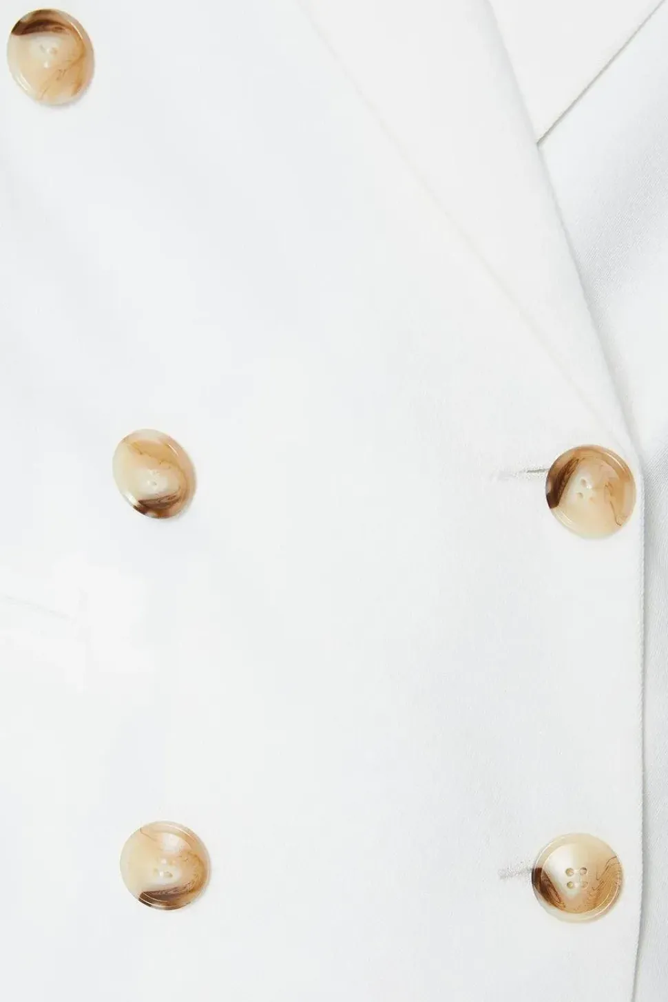 Seamed Double Breasted Blazer