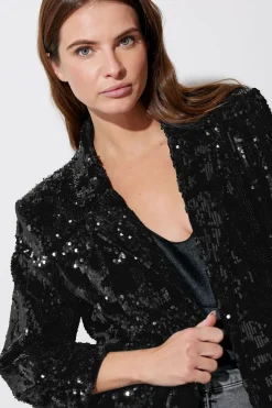 Sequin Tailored Blazer