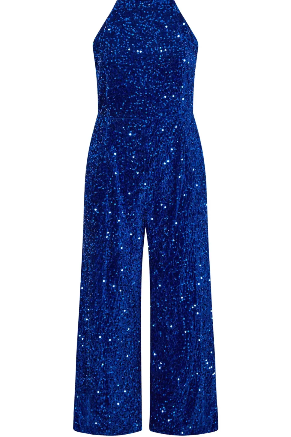 Sequin Velvet Jumpsuit