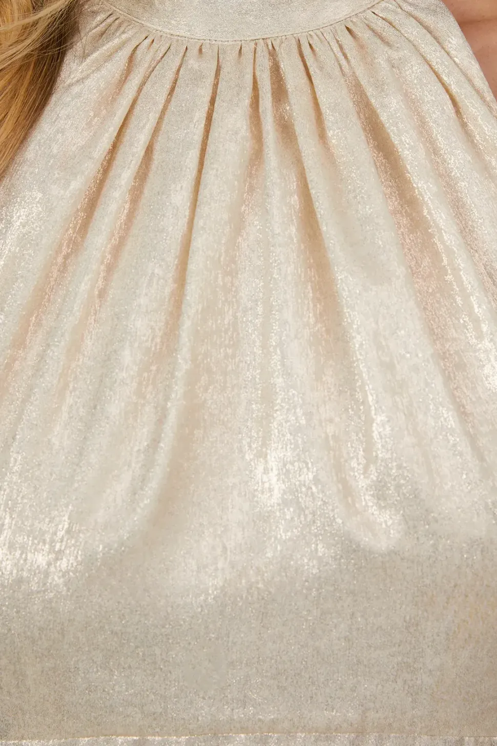 Shimmer Chiffon Halterneck Bridesmaids Dress