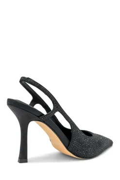 Shimmer 'Celia' High Heel Slingback Court Shoe