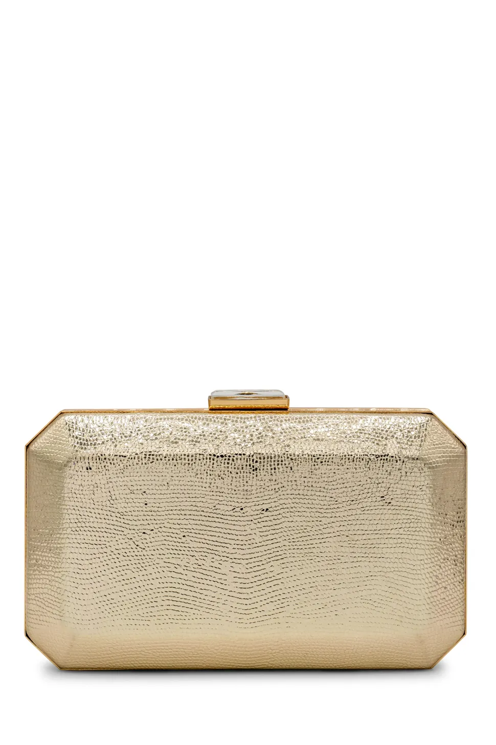 Shimmer 'Dempsey' Quilted Clutch Bag