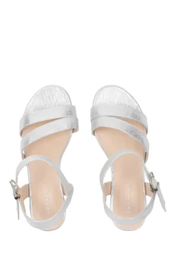 Shimmer 'Janet' WIDE FIT Wedge Sandal