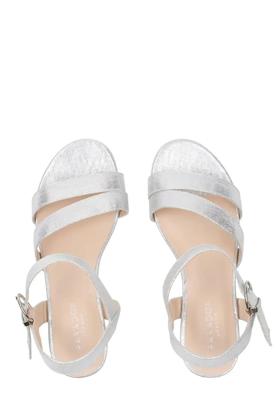 Shimmer 'Janet' WIDE FIT Wedge Sandal