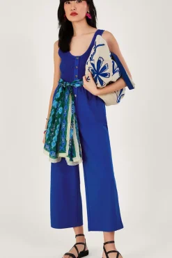 Shirred Jumpsuit