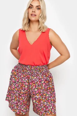 Shirred Shorts