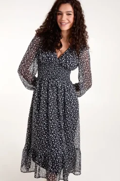Shirred Waist Dress