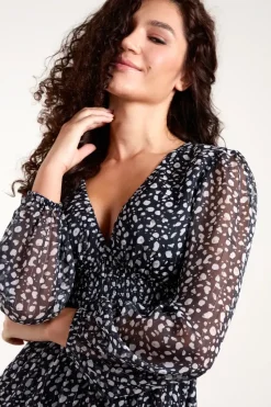 Shirred Waist Dress