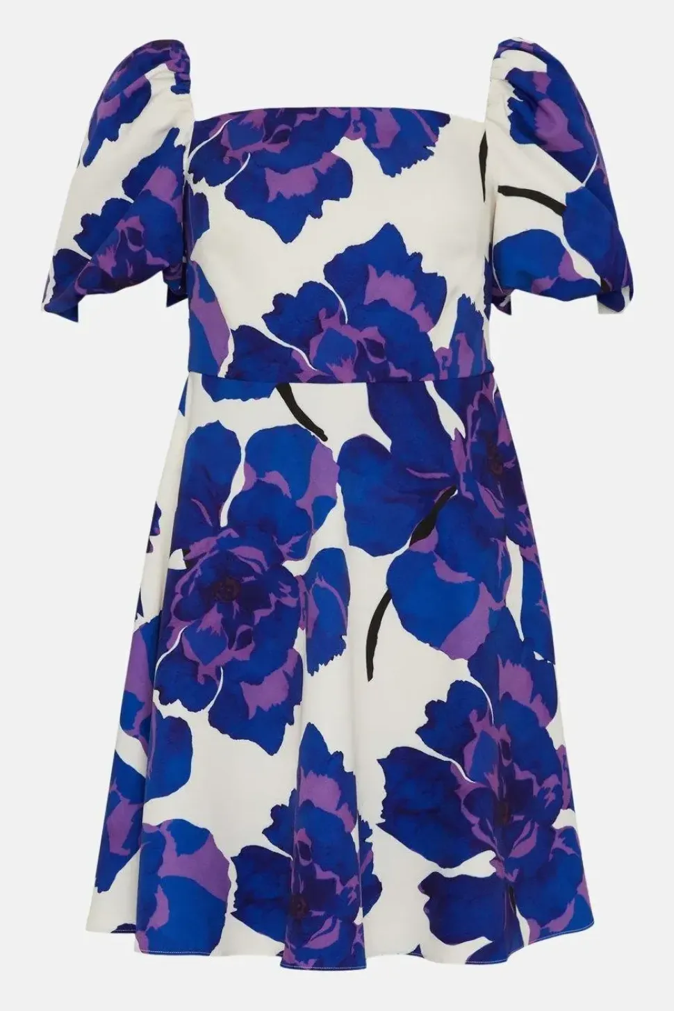 Short Sleeve Bardot Mini Dress