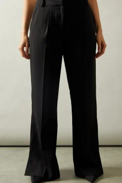 Side Split Flare Trousers