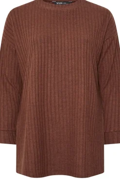 Side Split High Neck Jumper
