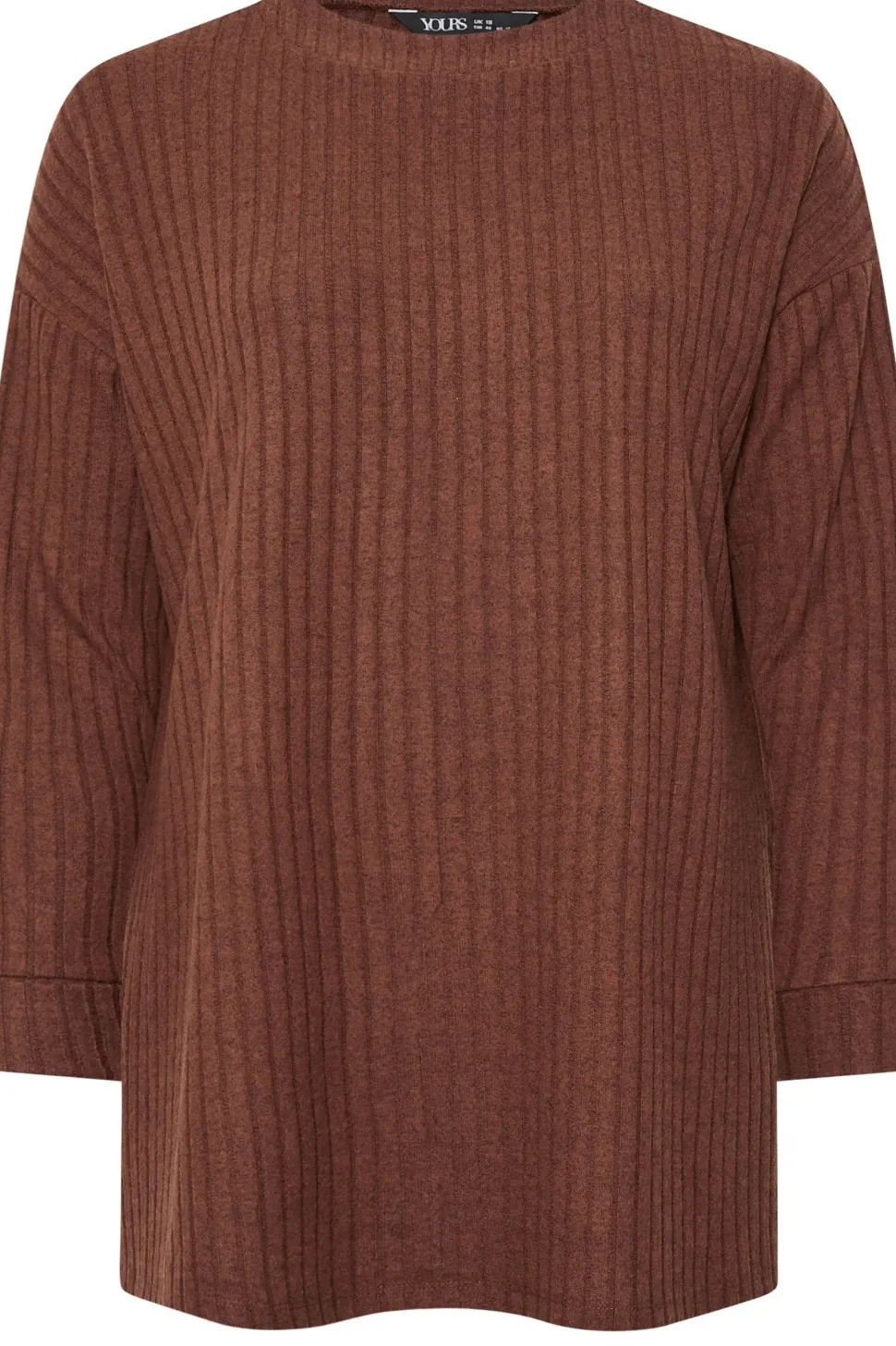 Side Split High Neck Jumper
