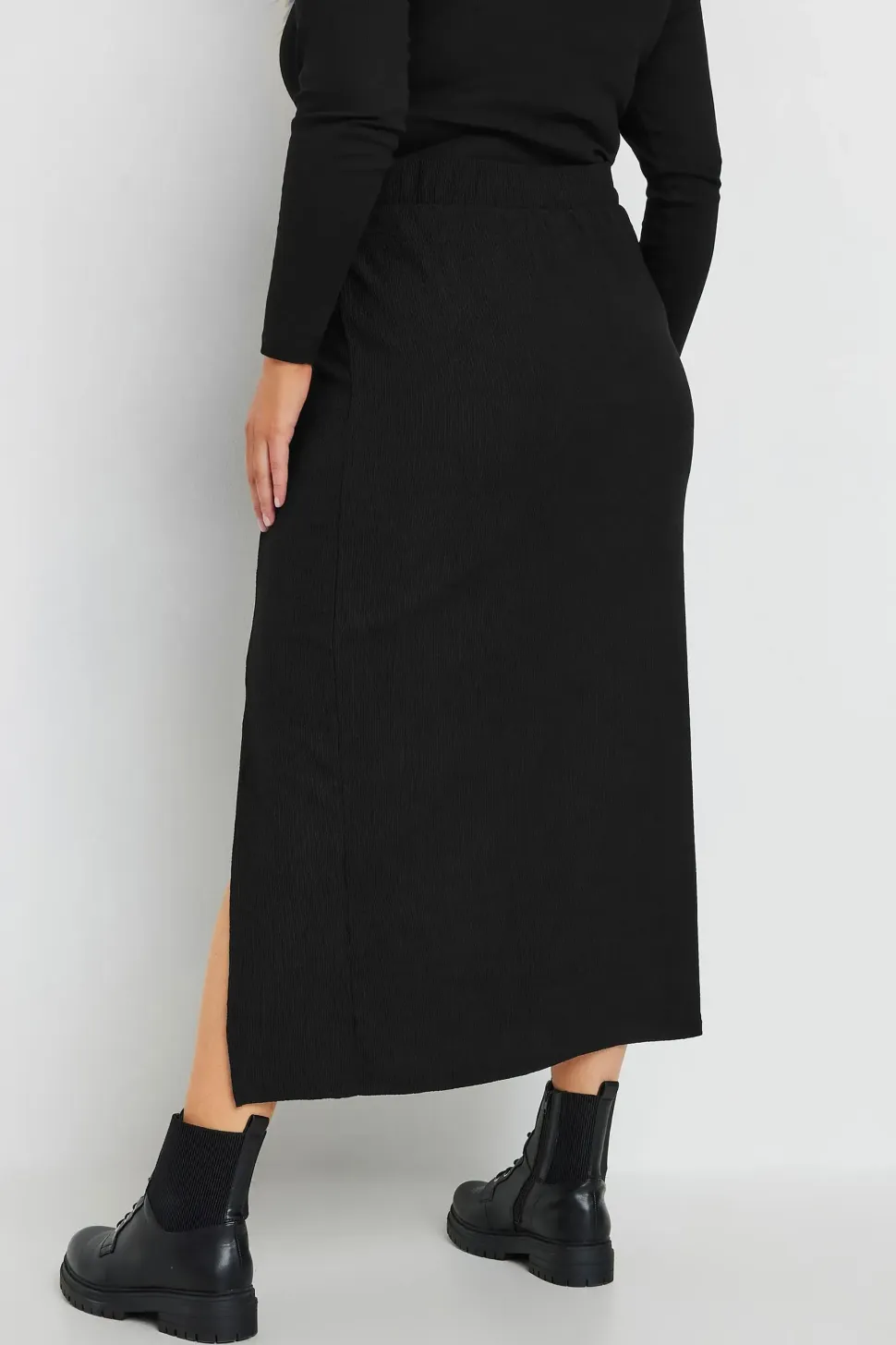 Side Split Maxi Skirt