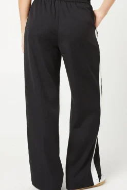 Side Stripe Pull On Wide Leg Trouser