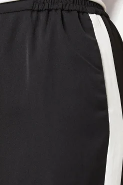 Side Stripe Pull On Wide Leg Trouser