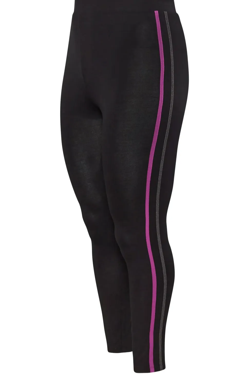 Side Stripe Stretch Leggings