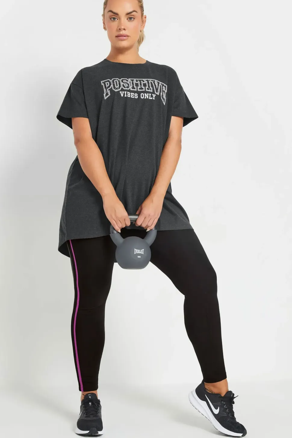 Side Stripe Stretch Leggings