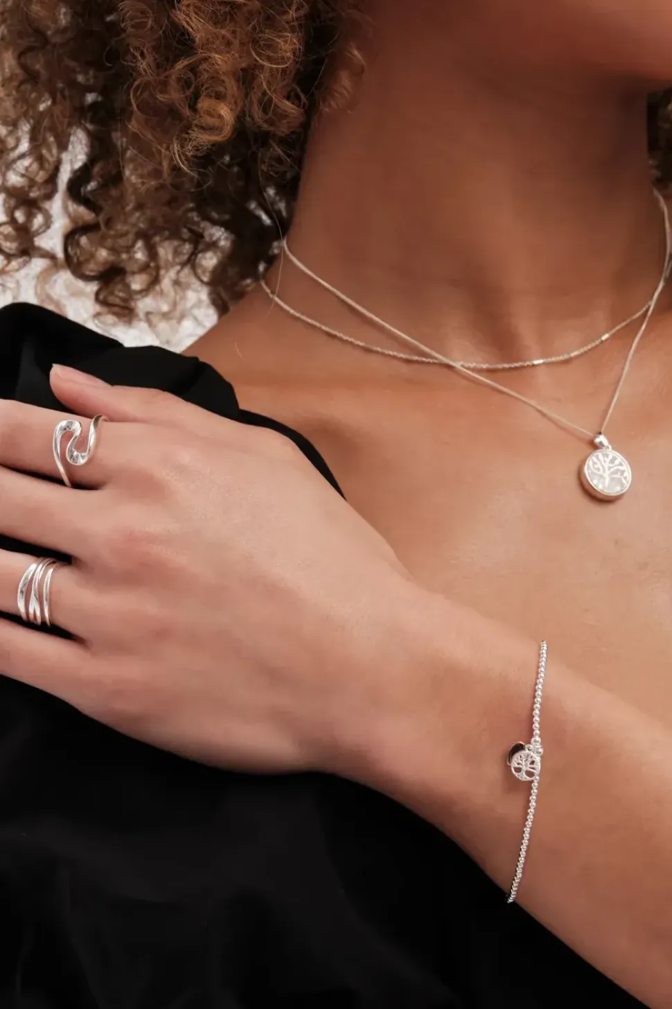 Simply Silver Sterling Silver 925 Heart Charm T Bar Bracelet