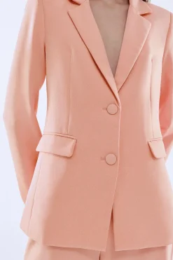 Single Breasted Longline Blazer