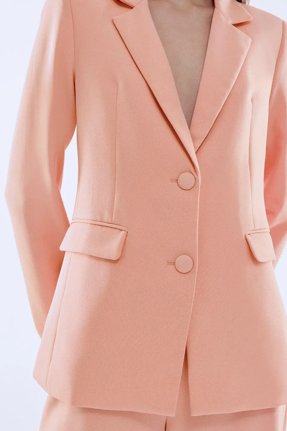 Single Breasted Longline Blazer