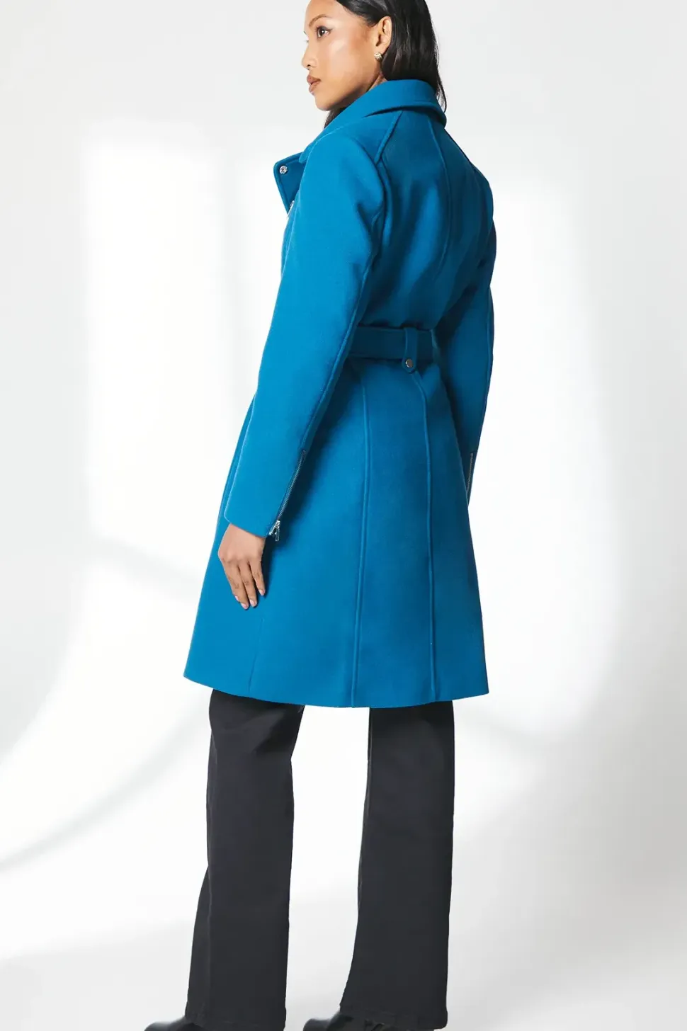 Single Breasted Mid Length Coat