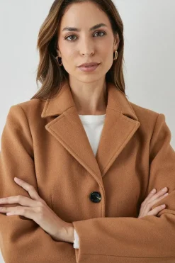 Single Breasted Tailored Coat