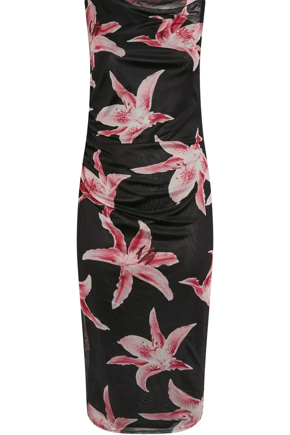 Slash Neck Dress