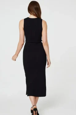 Sleeveless Knit Shift Dress