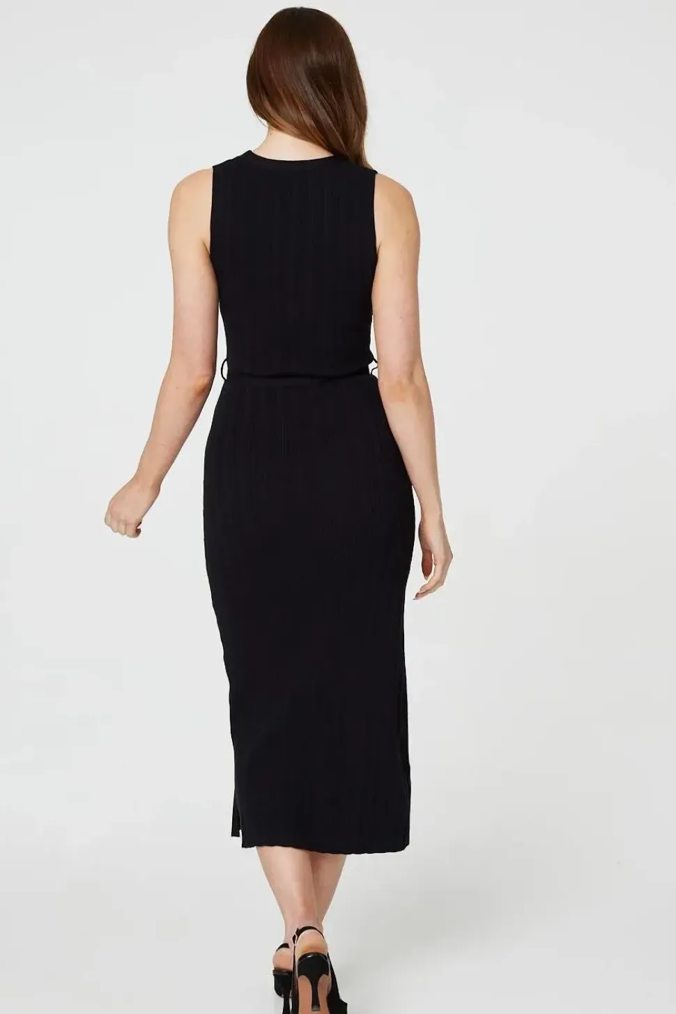 Sleeveless Knit Shift Dress