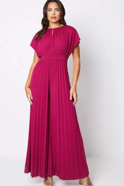 Slink Jersey Pleated Jumpsuit