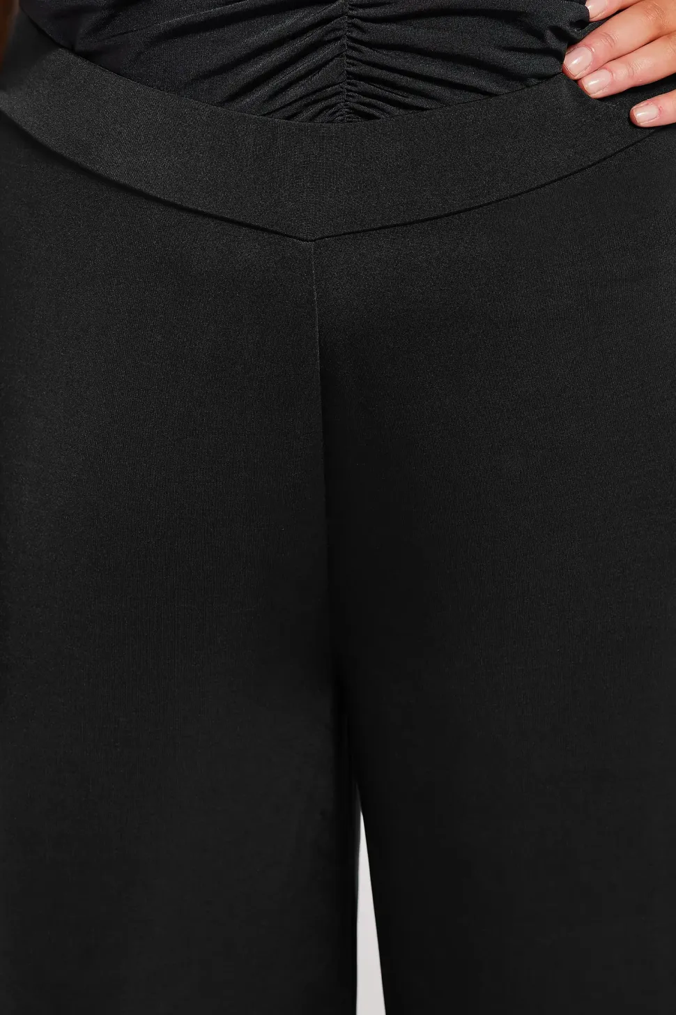 Slinky Wide Leg Trousers