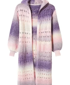 Sloe Joes Ombre Longline Cardigan