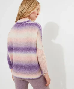 Sloe Joes Ombre V-Neck Jumper