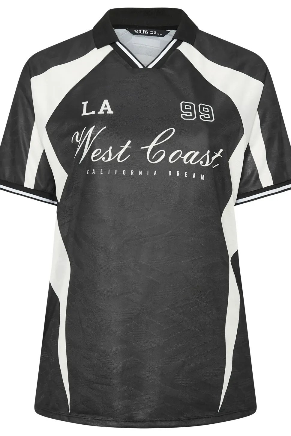 Slogan Sports Jersey Top